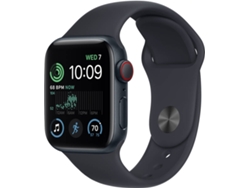 APPLE Watch SE GPS+Cellular 40 mm Medianoche con Correa Deportiva Medianoche