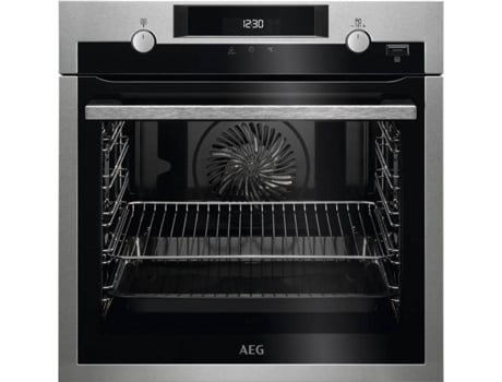 Horno a Vapor AEG SteamBake BPE555320M (71 L - 59.5 cm - Pirolítico - Inox)