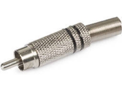 Conector Áudio FONESTAR 7240-NE (RCA - Macho-Macho)