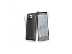 Carcasa y Protector de Pantalla Microsoft Lumia 950 SBS Aero Transparente