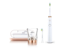 Cepillo de Dientes Eléctrico Sónico PHILIPS Sonicare DiamondClean Oro Rosa (31.000 rpm)