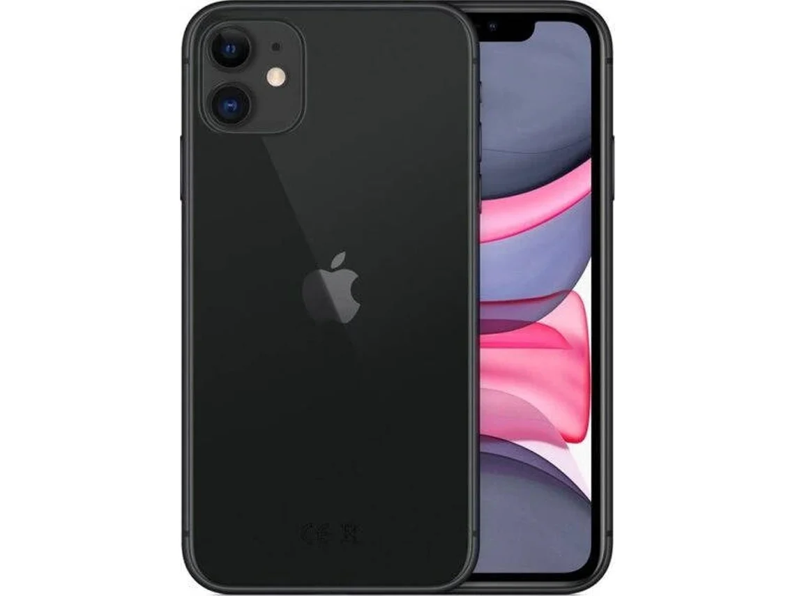 iPhone 11 APPLE (Reacondicionado Flippers Marcas Mínimas - 6.1'' - 128 GB - Negro)