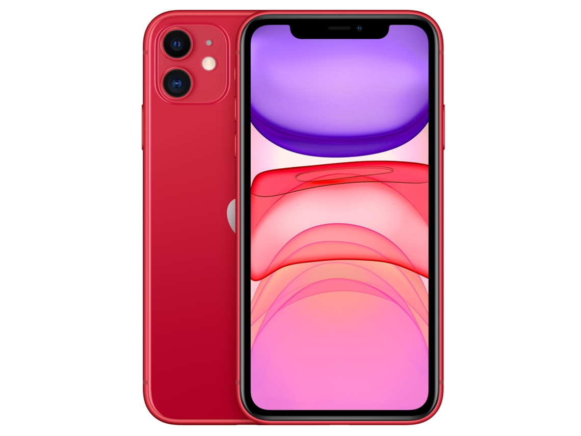 iPhone 11 APPLE (Reacondicionado Flippers Como Nuevo - 6.1'' - 128GB - Rojo)
