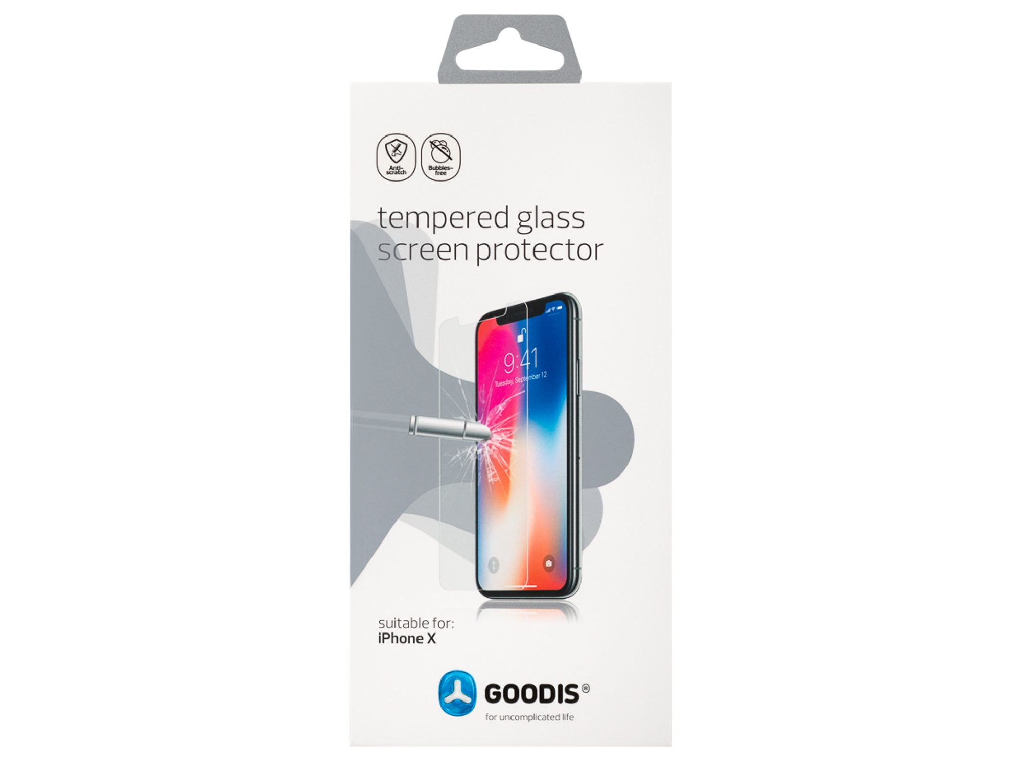 Protector de pantalla GOODIS para iPhone X