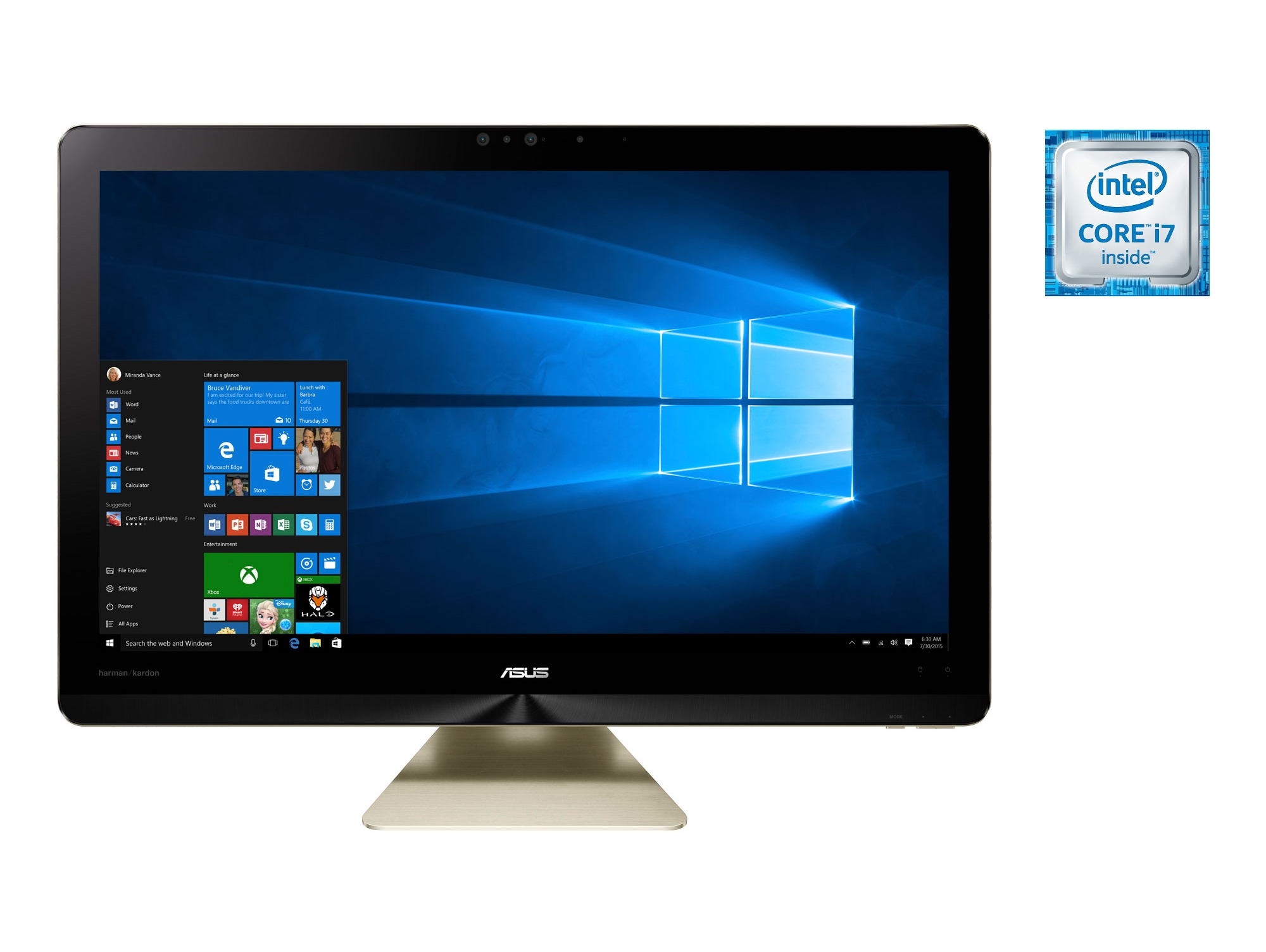 All in One 23.8'' ASUS Z240i 1 TB + 128 GB