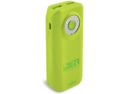 Powerbank PURO FCBB40C3GRN (4000 mAh - 2 USB - MicroUSB - Verde)