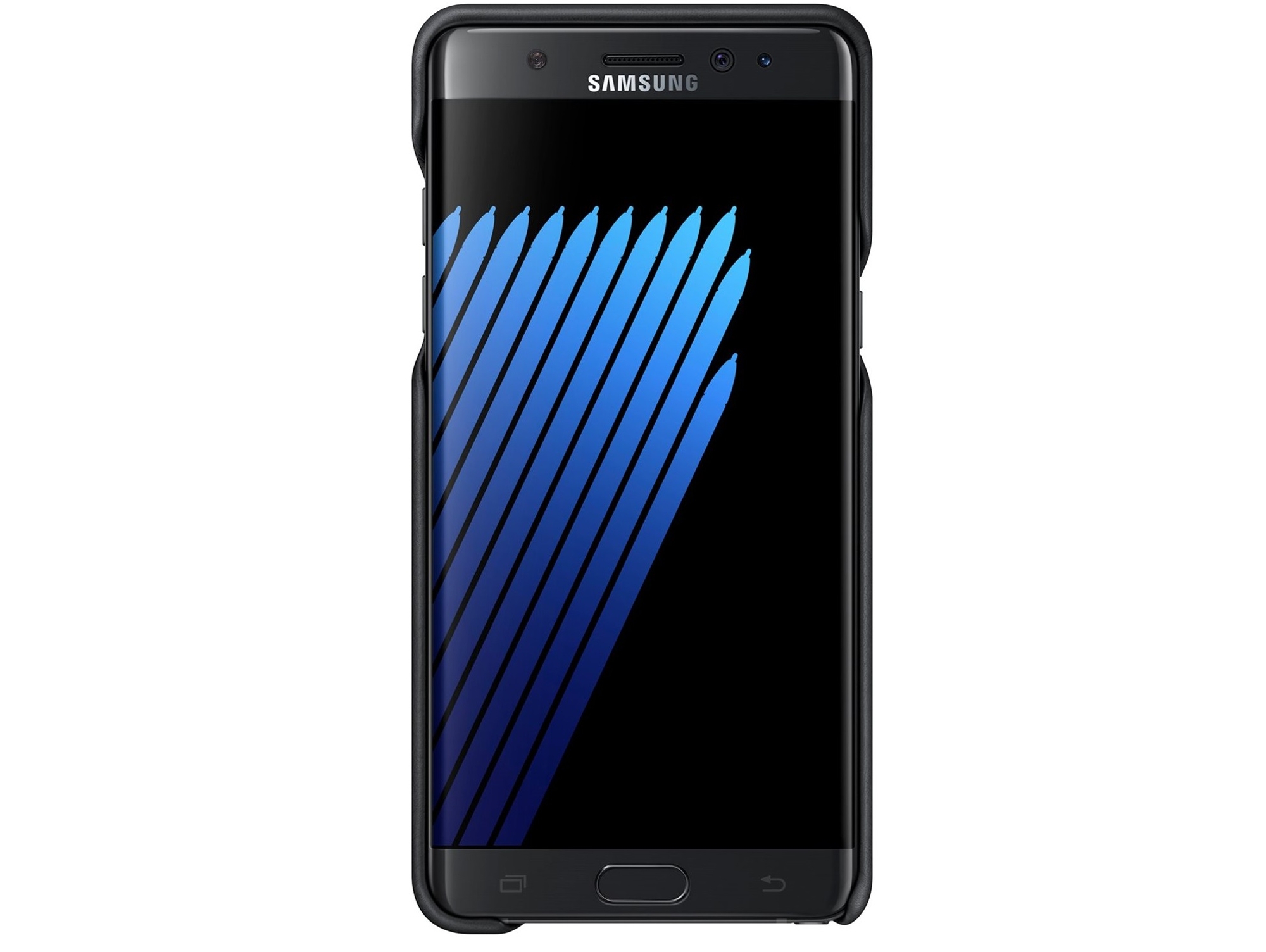 Funda SAMSUNG Galaxy Note 7 Leather Negro