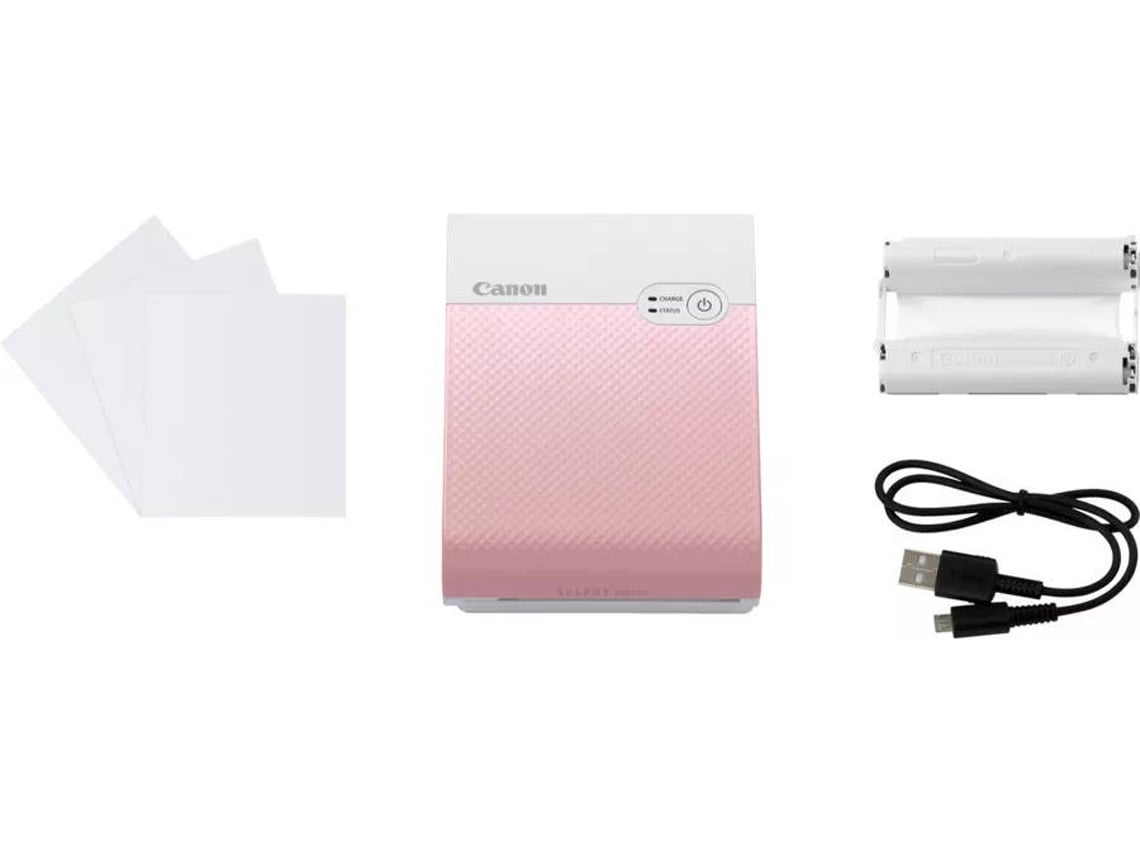 Impresora portátil CANON Selphy Square QX10 Rosa (Foto) | Worten