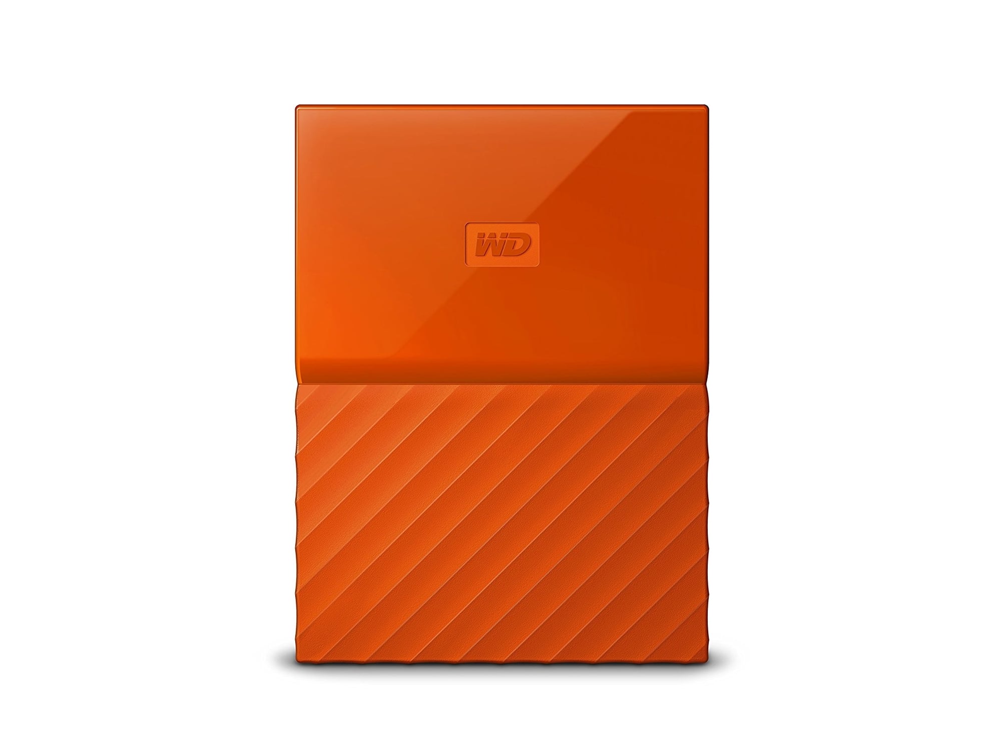 Disco HDD Externo WESTERN DIGITAL My Passport (Naranja - 2 TB - USB 3.0)