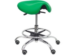 Taburete de Oficina PYC  Alatoz Verde (Similpiel)