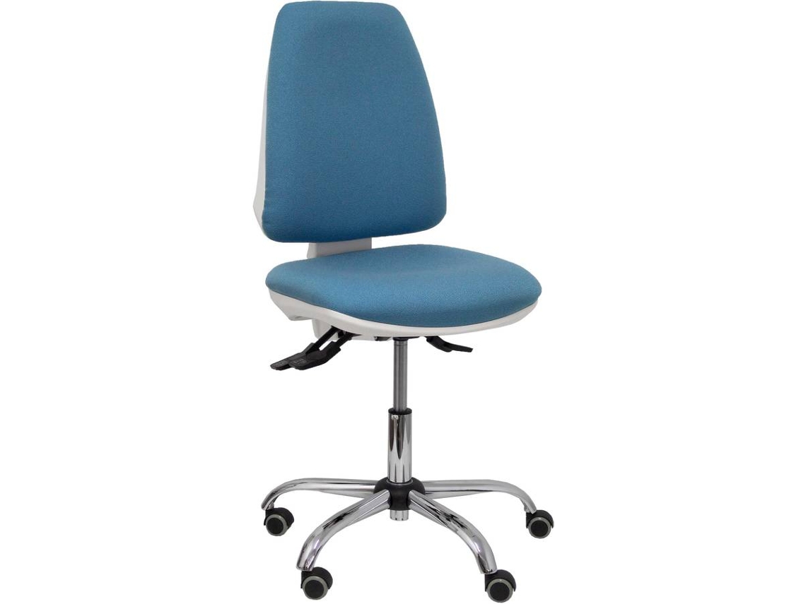 Silla Operativa PYC Elche S  Azul (Brazos Fijos - Tela)