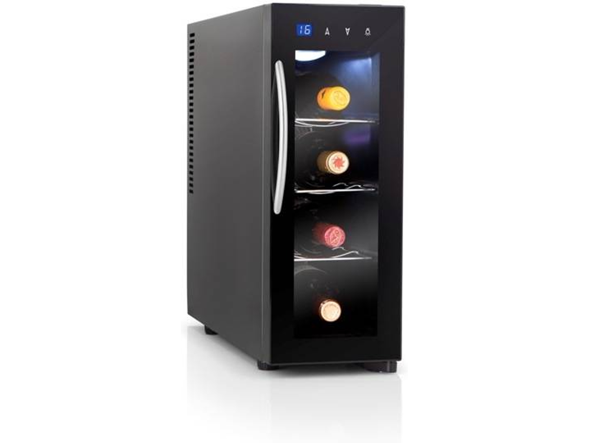 Vinoteca ORBEGOZO VT415 (4 Botellas - Negro)