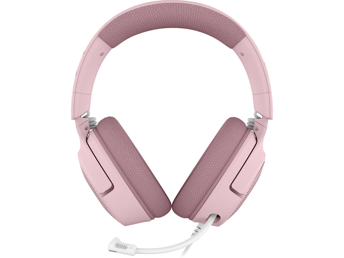 Auriculares gaming RAZER Kraken V4 X - Edición Pokémon Pikachu y Eevee (over-ear - micrófono - rosa)
