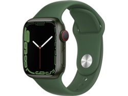 APPLE Watch Series 7 GPS+Cellular 41 mm Verde con Correa Deportiva Trébol