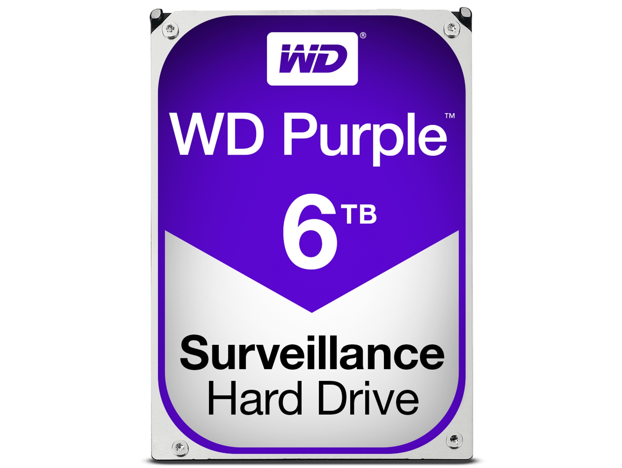 Disco HDD Interno WESTERN DIGITAL WD60PURX (6 TB - SATA - 5400 RPM)