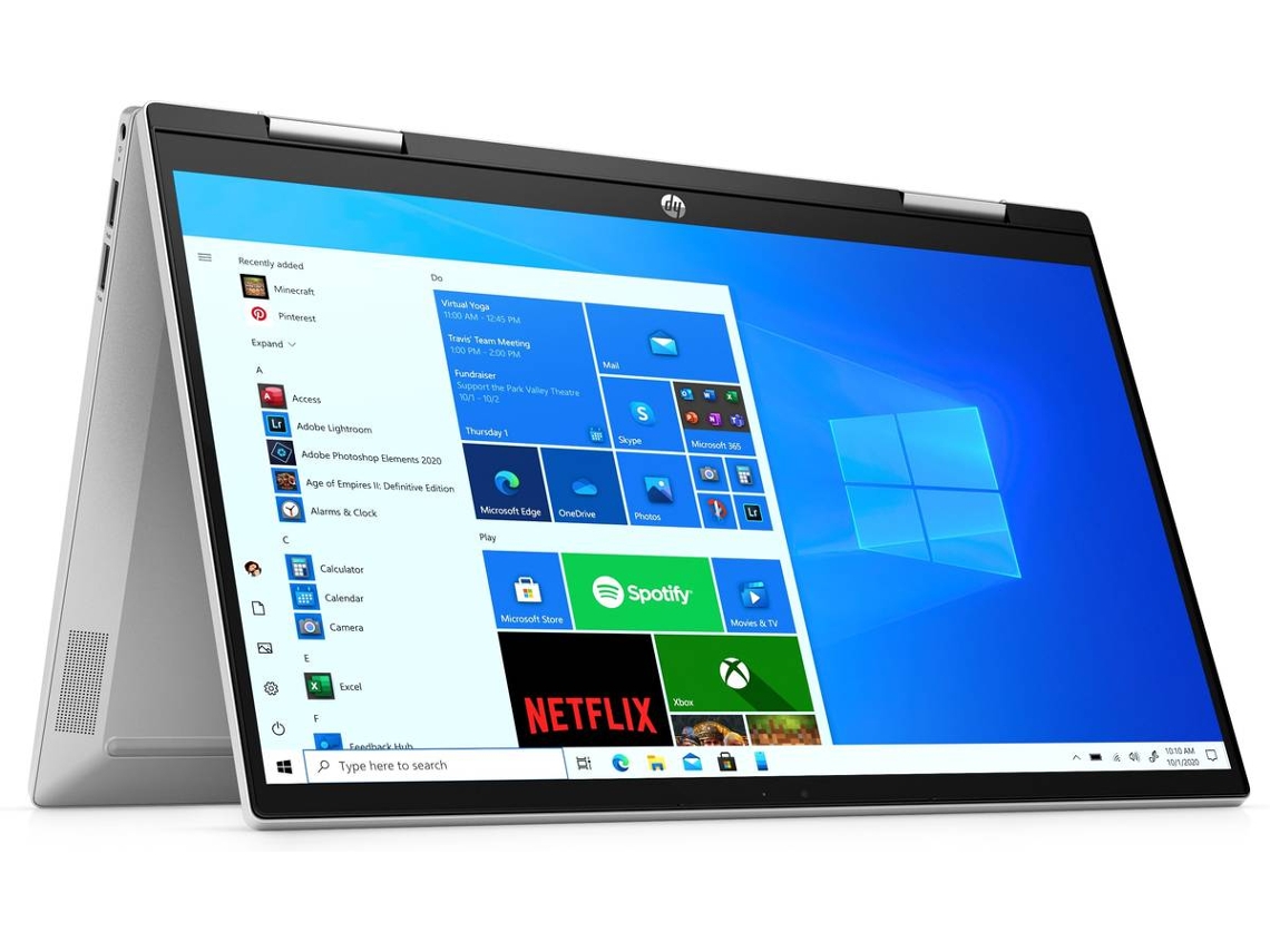 Portátil Convertibe 2 en 1 HP Pavilion x360 14-dy0026ns (14'' - Intel Core i7-1165G7 - RAM: 8 GB - 1 TB SSD - Intel Iris Xe Graphics)
