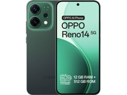 Smartphone OPPO Reno 14 (6.59'' - 12 GB - 512 GB - Verde Luminoso)  
