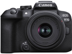 Kit Cámara CANON EOS R10 + RF-S 18 - 45mm f/3.5-6.3 IS STM (APS-C)