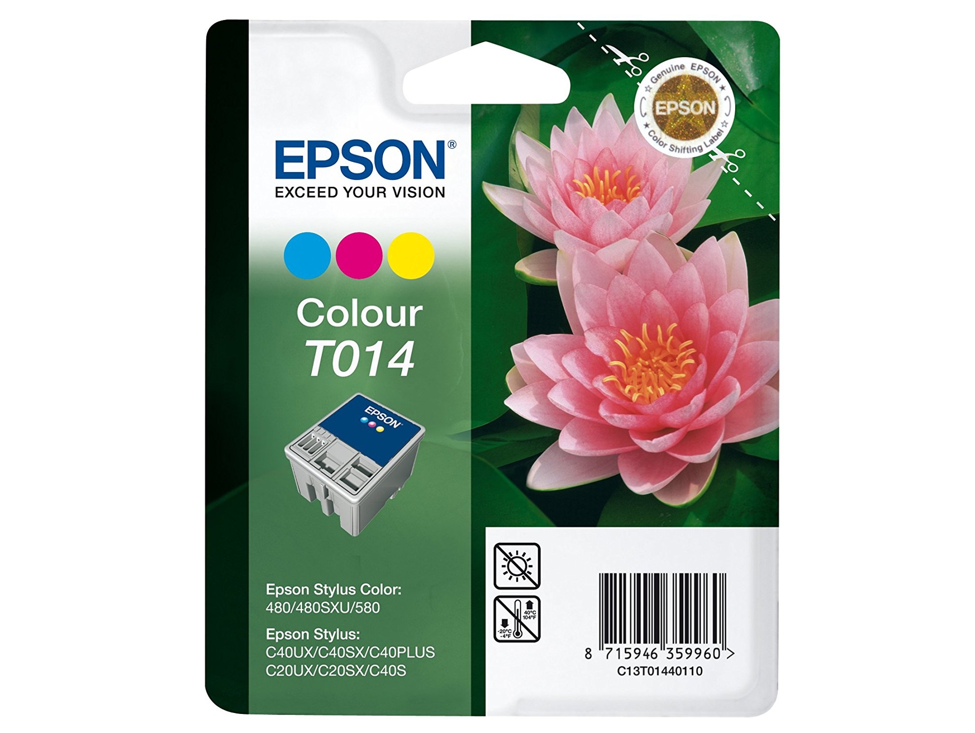 Tintero EPSON T014401 Color