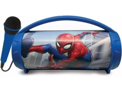 Altavoz Portátil Spider-man con Luz y Micrófono LEXIBOOK (Edad mínima: 4 años)