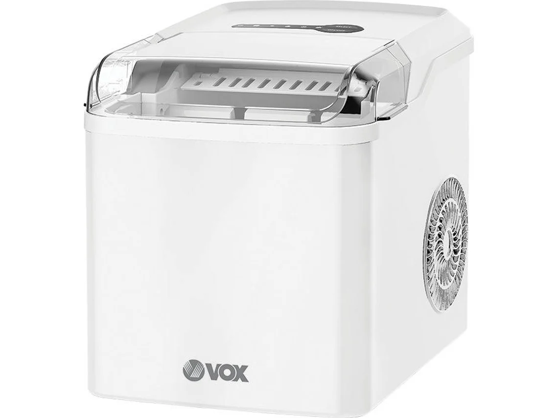 Máquina de Hacer Hielo VOX EMA1001 (12 kg/24h - Blanco)