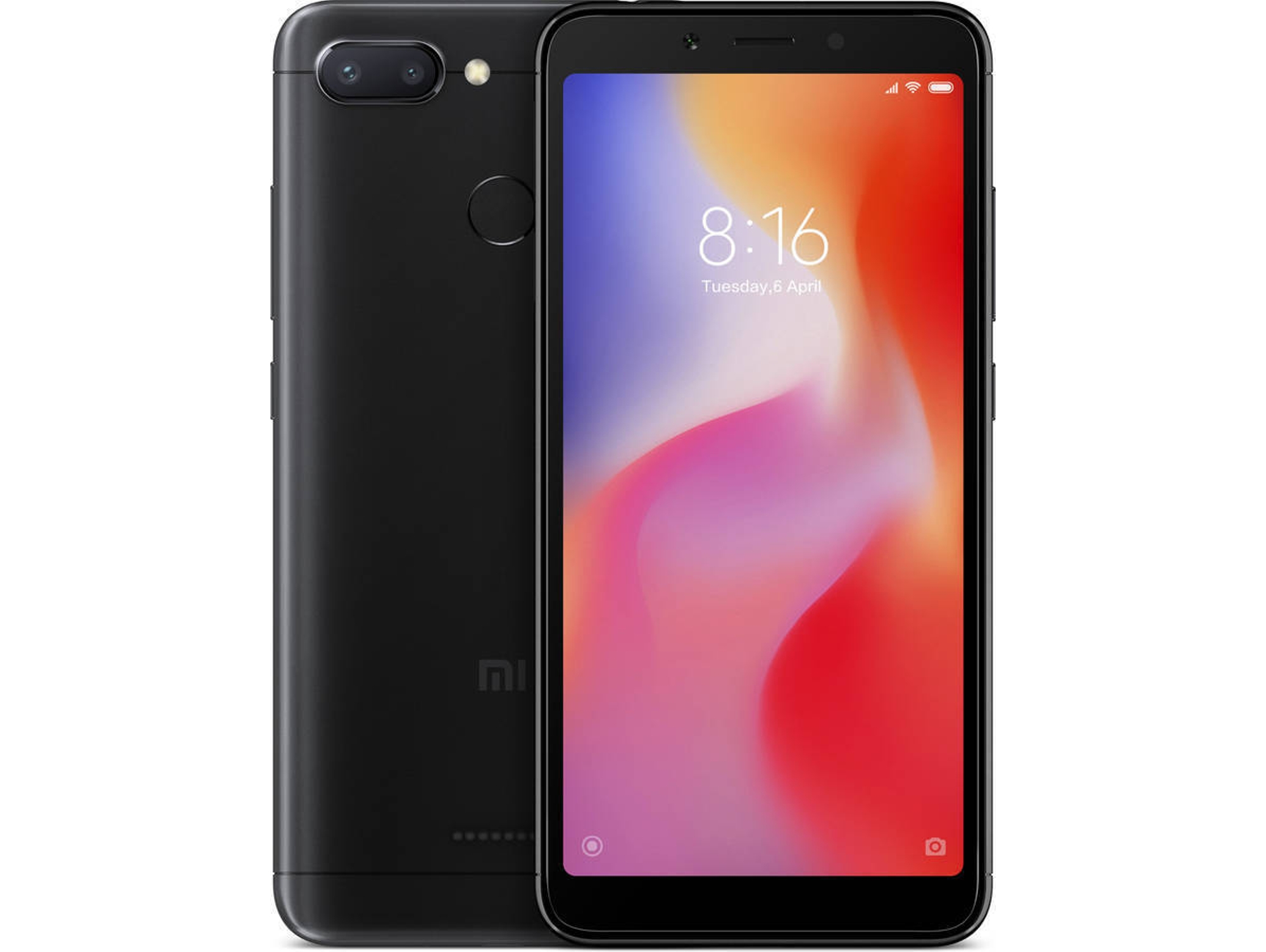 Smartphone XIAOMI Redmi 6 (5.45'' - 3 GB - 32 GB - Negro)