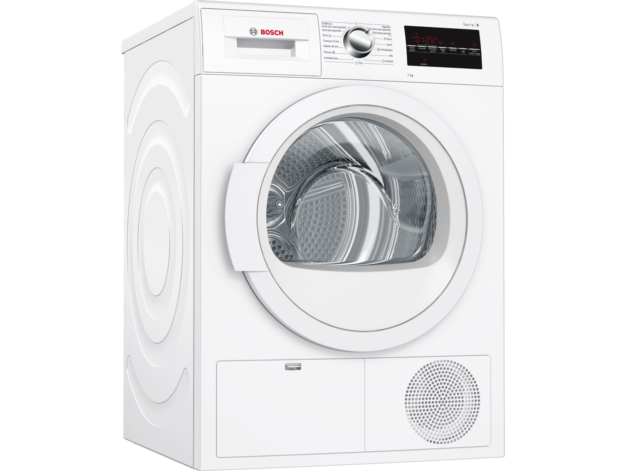 Secadora BOSCH WTG86262ES (7 kg - Condensación - Blanco)