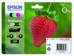 Pack ahorro cartuchos de tinta original EPSON,  29XL, Fresa, C13T29964022, T2996