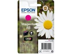 Cartucho de tinta original EPSON, Tinta Claria Home, 18, Margarita 3,3 ml, Magenta, C13T18034012, T1803
