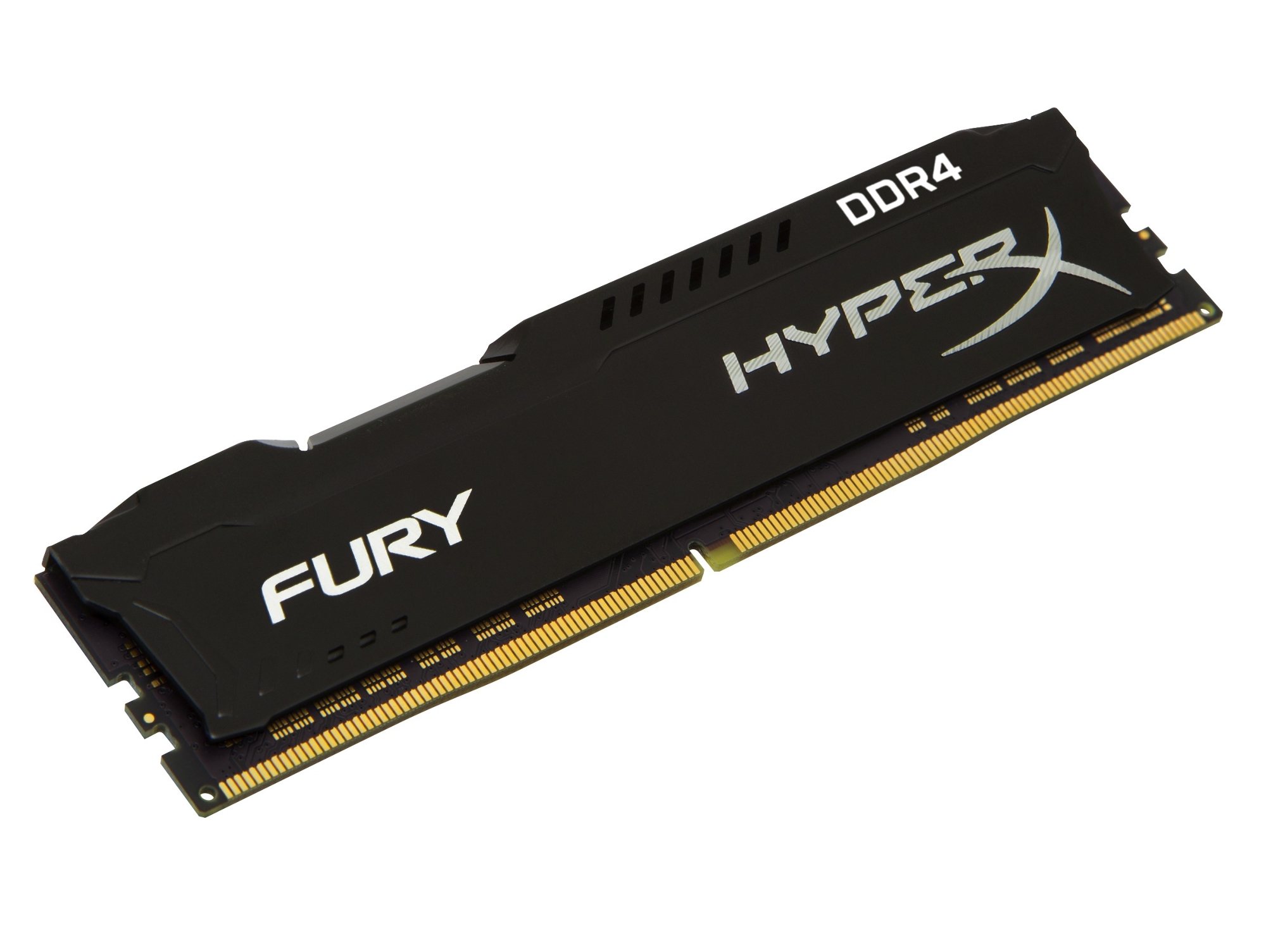 Memoria RAM DDR4 HYPERX Fury (2 x 8 GB - 2400 MHz - CL 15 - Negro)