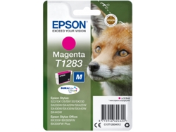 Cartucho de tinta original EPSON T1283, Zorro 3,5 ml, Magenta, M, C13T12834012