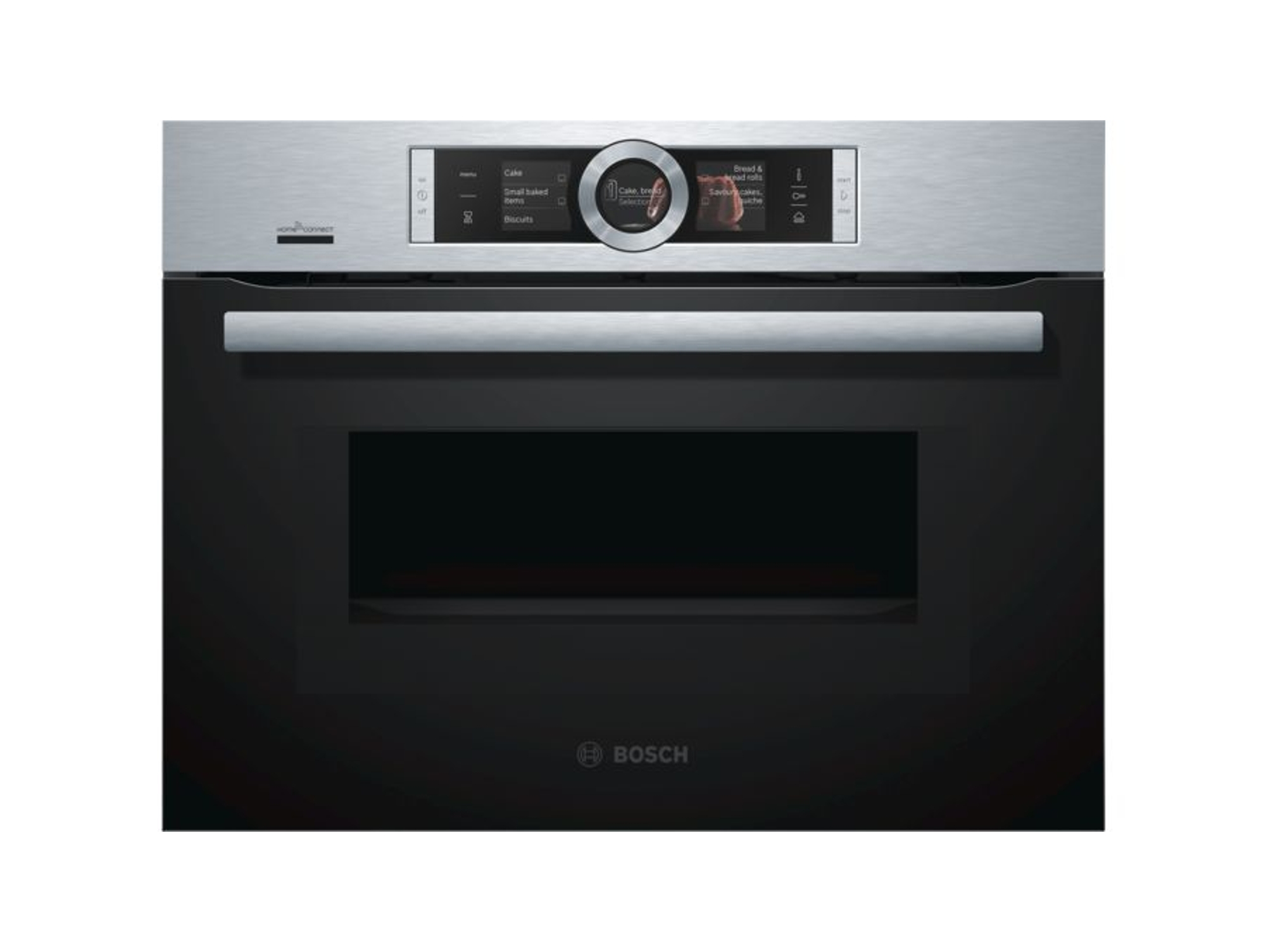 Horno a Vapor y Microondas BOSCH CNG6764S6 (45 L - 59.4 cm - Pirolítico - Inox)
