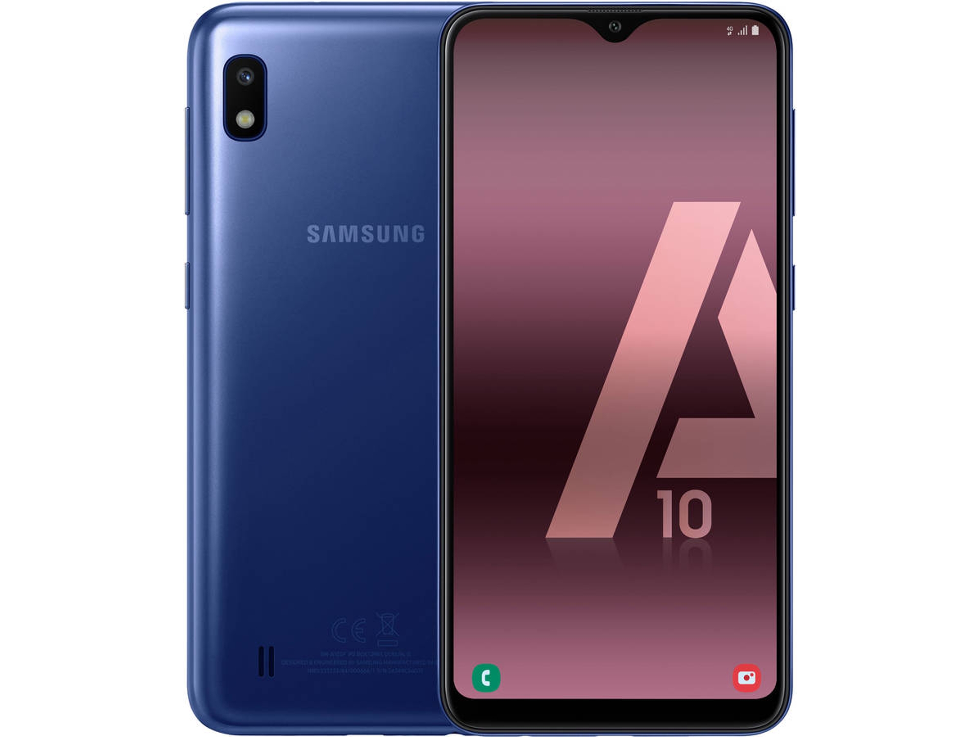 Smartphone SAMSUNG Galaxy A10 (6.2'' - 2 GB - 32 GB - Azul)