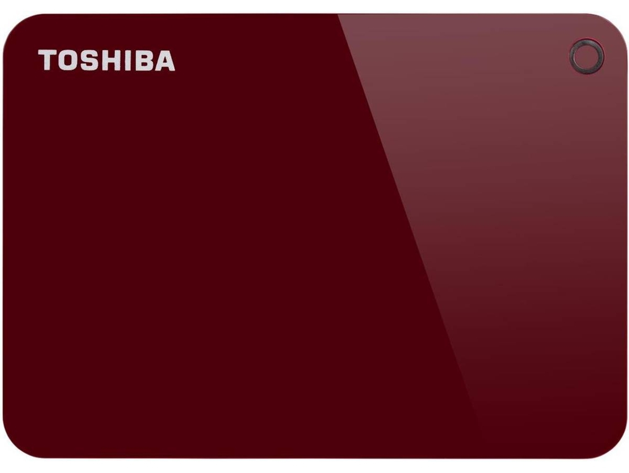 Disco HDD Externo TOSHIBA Advance (Rojo - 2 TB - USB 3.0)