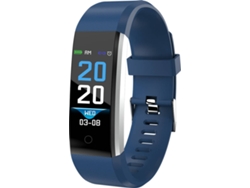 Pulsera de actividad DENVER BFH-16 (Bluetooth - Hasta 7 días de autonomía - Resistente al agua - Azul)