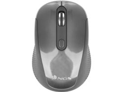 Ratón NGS Haze (Inalámbrico - 1600 dpi - Gris)