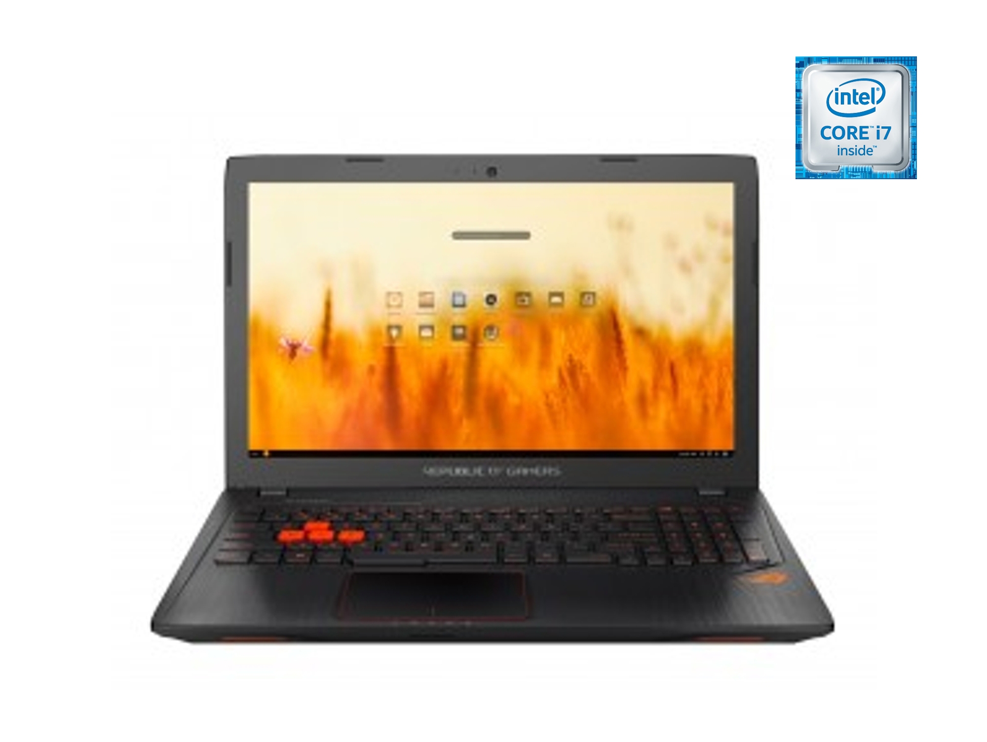 Portátil Gaming ASUS Rog GL553VD-DM078 (Intel Core i7-7700HQ - NVIDIA GeForce GTX 1050 - RAM: 8 GB - 1 TB HDD - 15.6'')