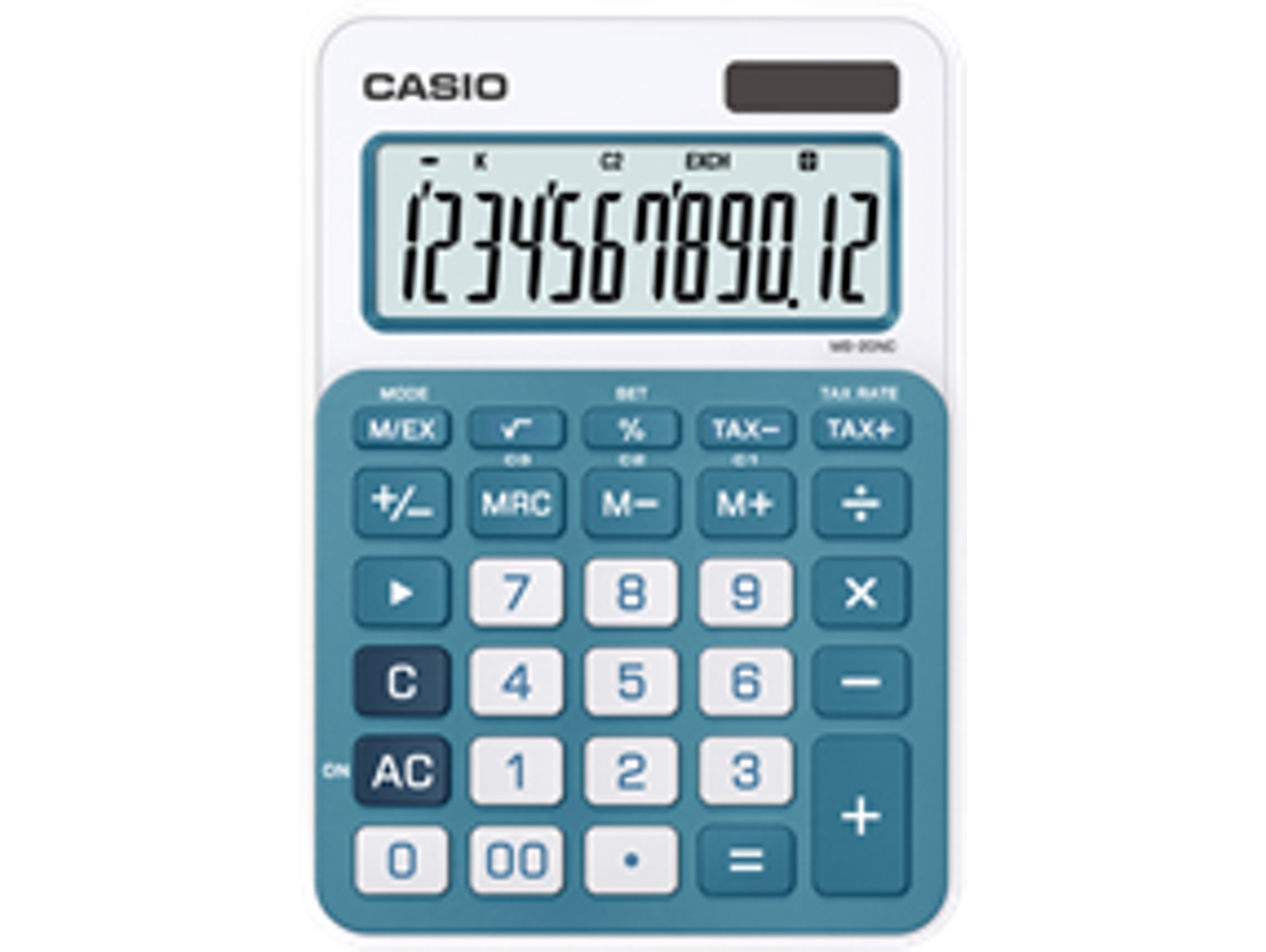 Calculadora CASIO MS-20NC-BU Azul