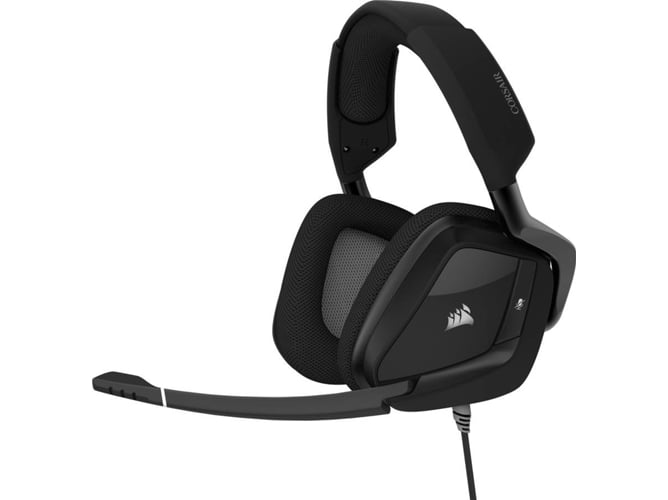 Auriculares Gaming Con Cable CORSAIR Void RGB Elite (Over Ear - Multiplataforma - Negro)