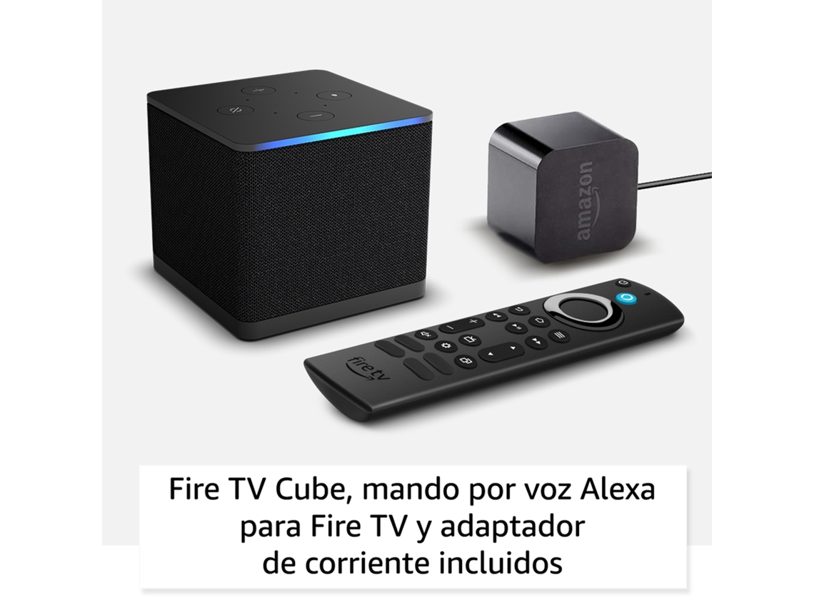 Amazon Fire TV Cube (Alexa - Wi-Fi - 4K Ultra HD) | Worten Canarias