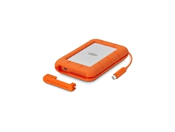 Disco HDD Externo LACIE Rugged USB (Gris - 2 TB - USB 3.0)