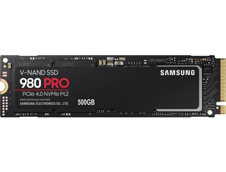 Disco SSD Interno SAMSUNG 980 PRO (500 GB - PCI Express 4.0 - 6900 MB/s)