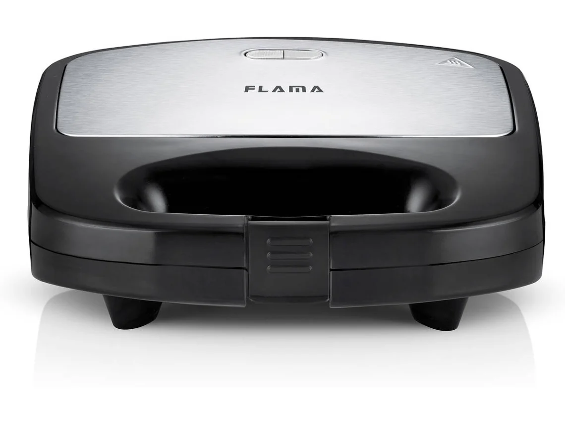 Sandwicheira FLAMA 4969Fl (800 w - Negro y Inox)