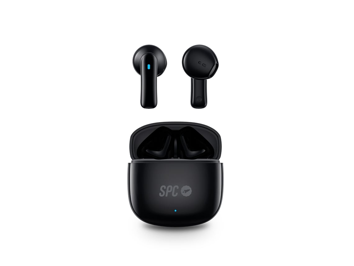 Auriculares Bluetooth SPC Zion 2 (In Ear - Microfóno - Negro)