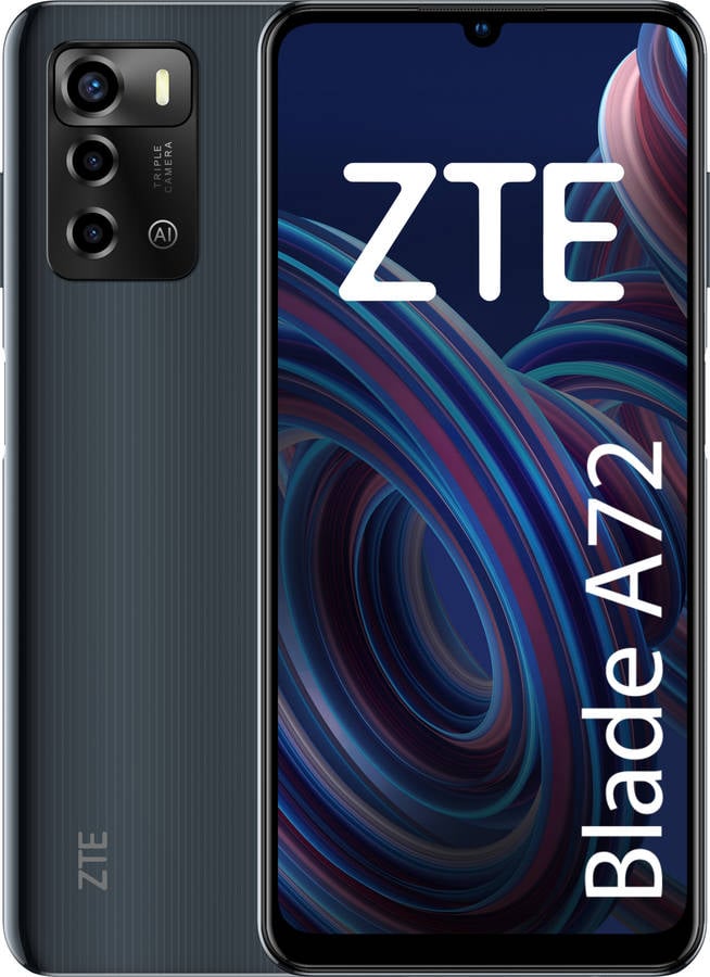 Smartphone ZTE Blade A72 (6.74'' - 3 GB - 64 GB - Gris)