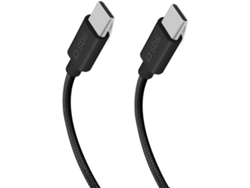 Cable SBS de Carga y Datos (USB-C 3.2 - Compatible con la tecnología Power Delivery - 100 W - Negro)