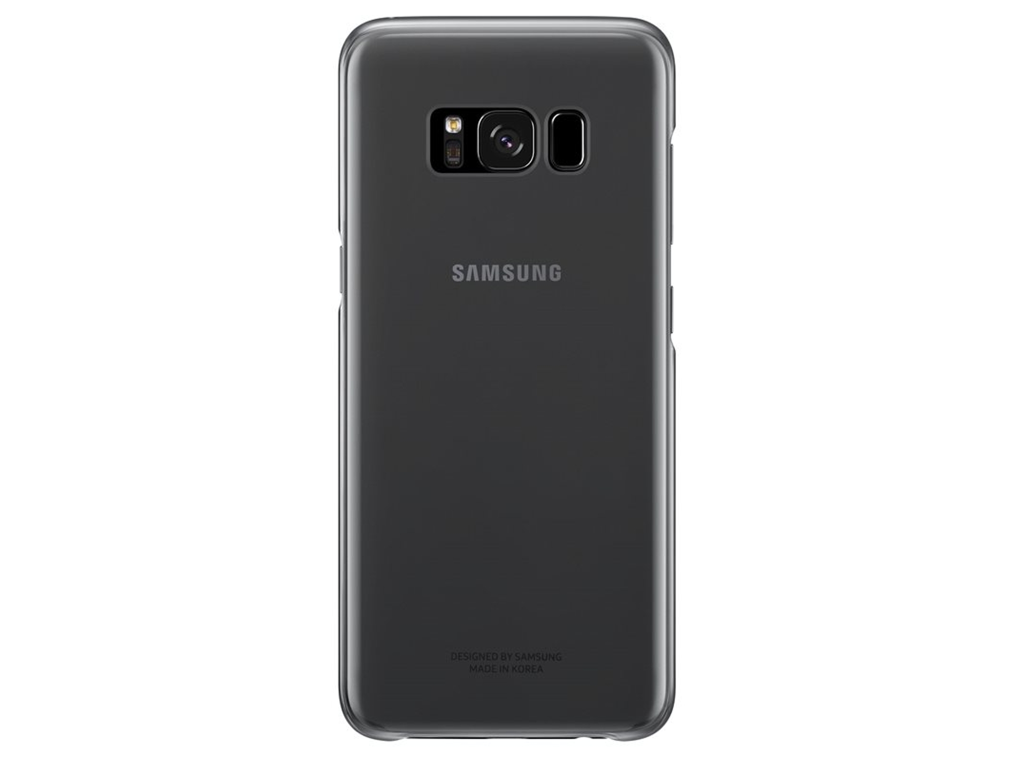 Carcasa SAMSUNG Galaxy S8 Clear Negro
