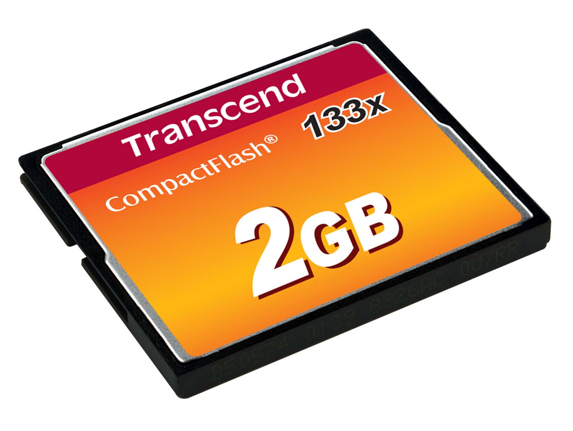 Tarjeta de memoria TRANSCEND Compact Flash TS2GCF133 2 GB