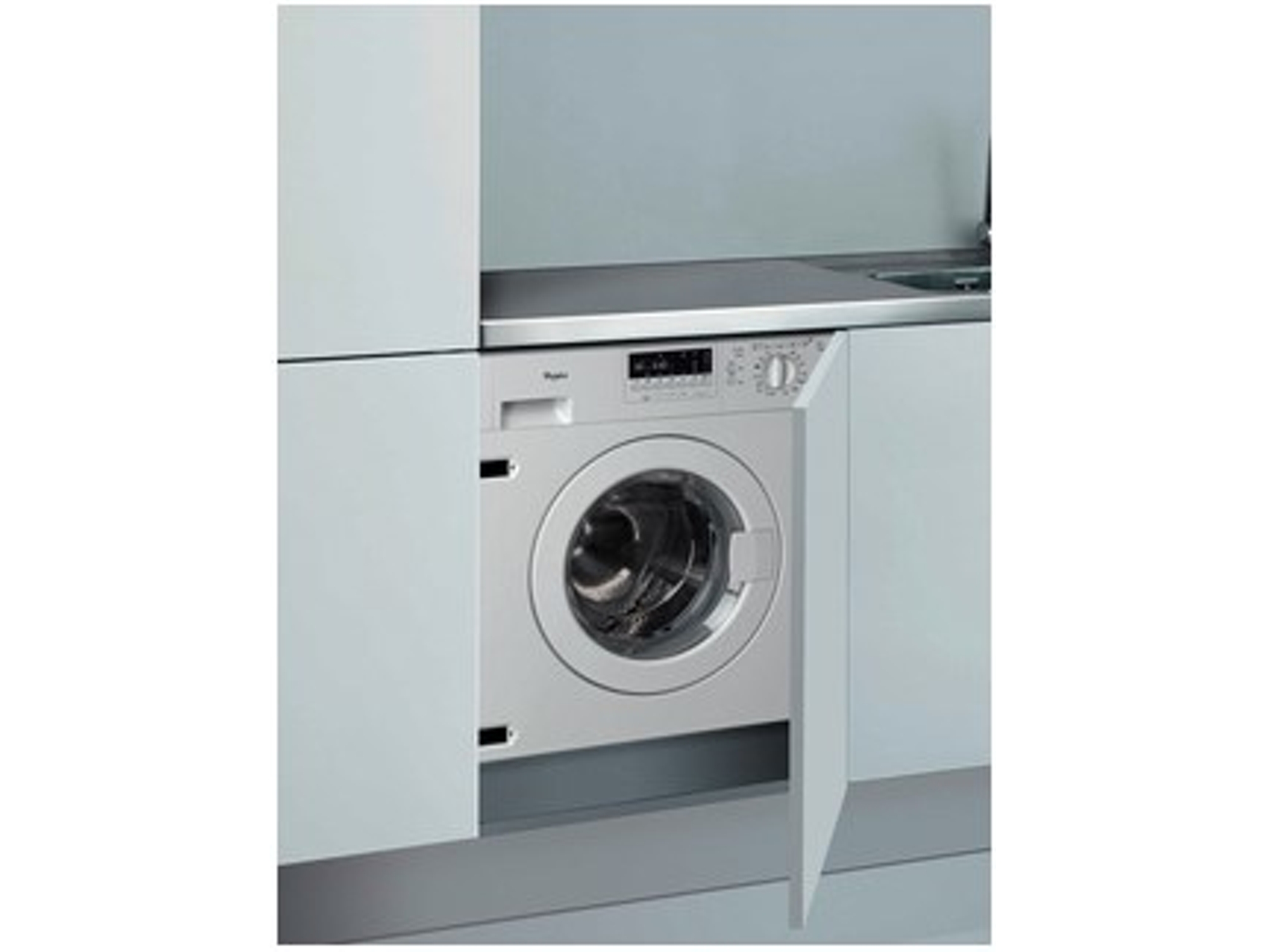 Lavadora Integrable WHIRLPOOL AWOD 053 (7 kg - 1200 rpm - Blanco)