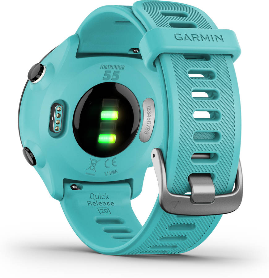 Reloj deportivo GARMIN Forerunner 55 (Bluetooth - Hasta 15 días de autonomía - Azul)